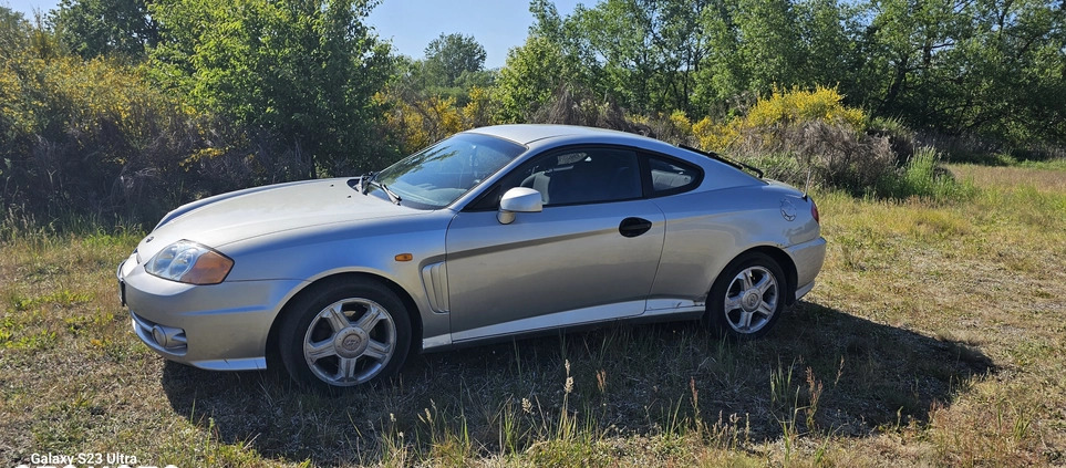 Hyundai Coupe cena 6000 przebieg: 161000, rok produkcji 2002 z Tarnobrzeg małe 211